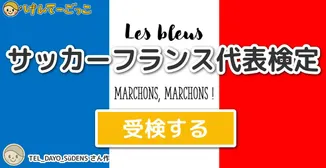 サッカーフランス代表クイズ！