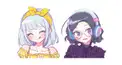 白黒 狩夜いう  けんて〜