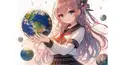 女の子に擬人化したこの国はどこでしょう？